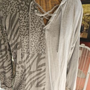 Womans Cato brand jogging suit. Lounge wear XL Gray